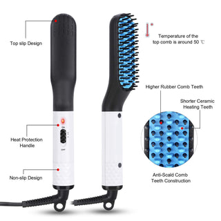 Straightener Hair Comb Brush