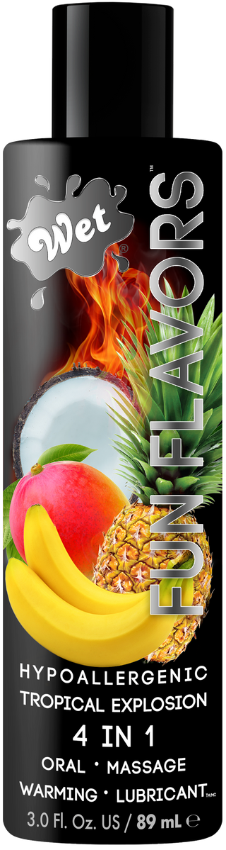 Fun Flavors Tropical Explosion 4 in 1 3oz