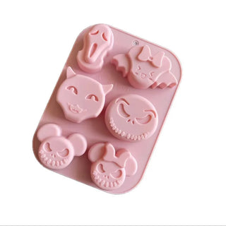 Halloween Silicone Mold Kitchen Baking DIY Cake Dessert Decoration Pudding Dessert Chocolate Mold Halloween Ghost Silicone Mold