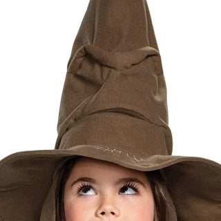 Fashion Movies Witch Wizard Hat Sorting Hat Leather Halloween Party Props Dress Up Hat Men Cosplay Costume Accessories