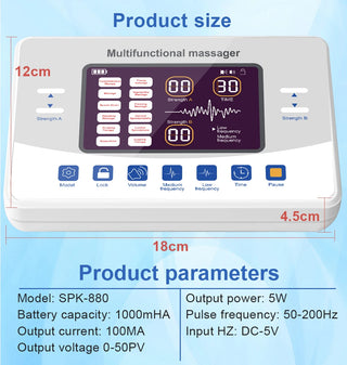 EMS Muscle Stimulator Electronic Pulse Massager