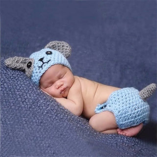 Animal Style Newborn Baby Crochet Halloween Costumes