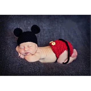 Animal Style Newborn Baby Crochet Halloween Costumes