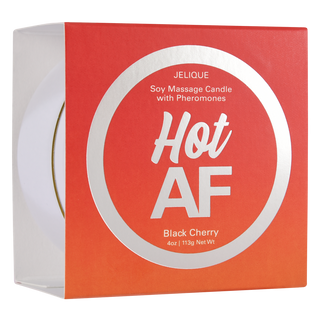 MOOD CANDLES Hot AF - Pheromone Massage Candle Black Cherry 4oz | 113g